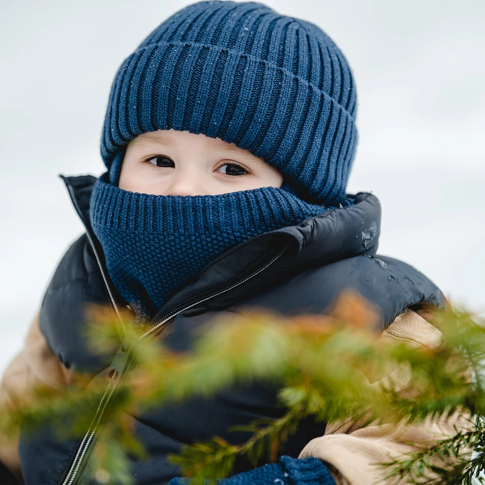 Ribbed Knit Beanie 0-18m