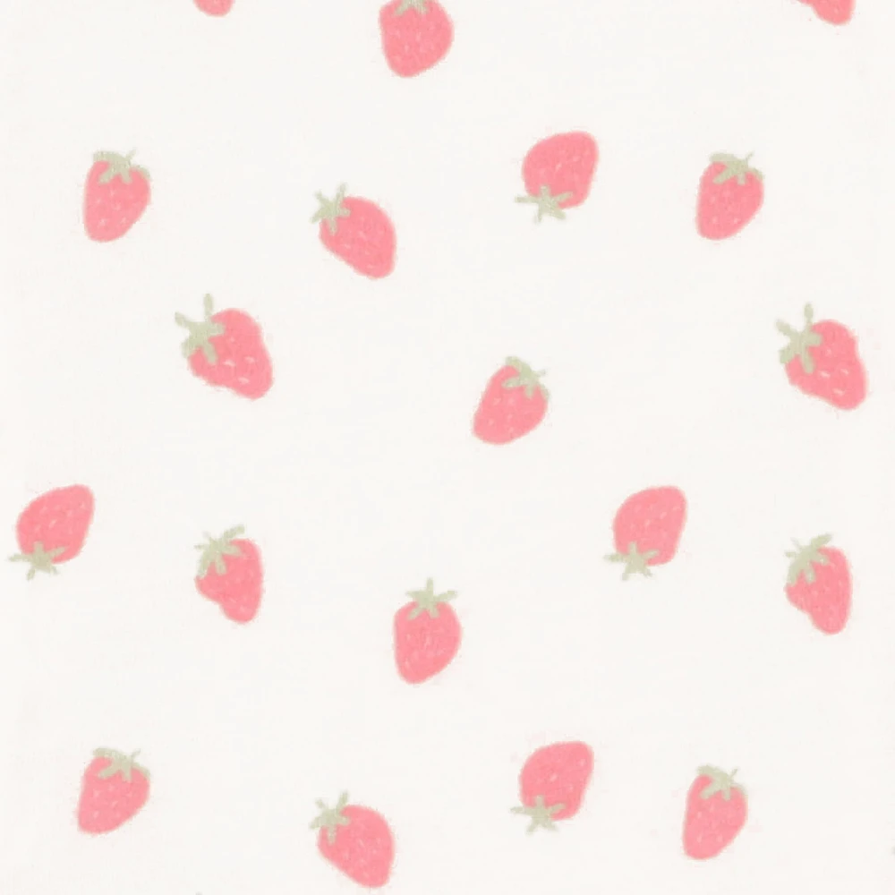Drap Contour pour Lit de Bébé - Fraises