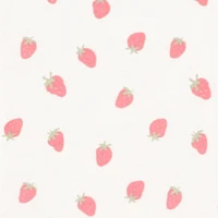 Drap Contour pour Lit de Bébé - Fraises