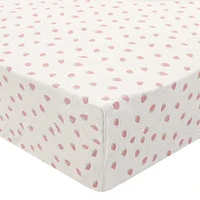 Drap Contour pour Lit de Bébé - Fraises