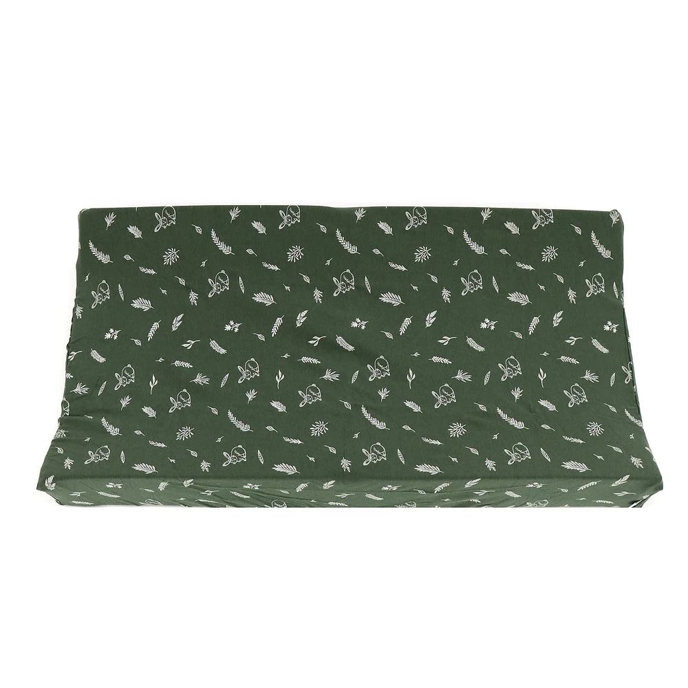 Changing Pad Cover  - Rabbits/Leaves
