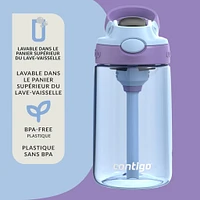 Aubrey Leak-Proof Spill-Proof Water Bottle - 14oz Amethyst