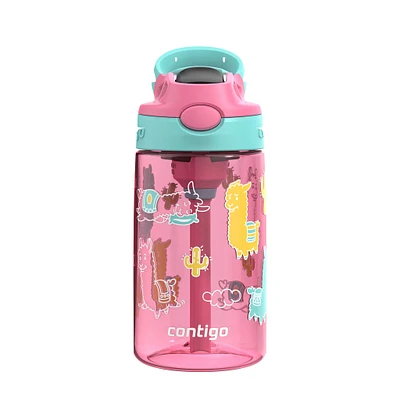 Bouteille d'Eau Aubrey Antifuite et Antidéversement - Lama Jade Azalée 14 oz