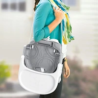 Pocket Snack Booster Seat - Grey
