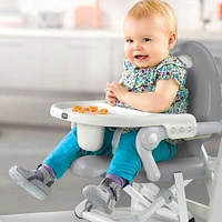 Pocket Snack Booster Seat - Grey