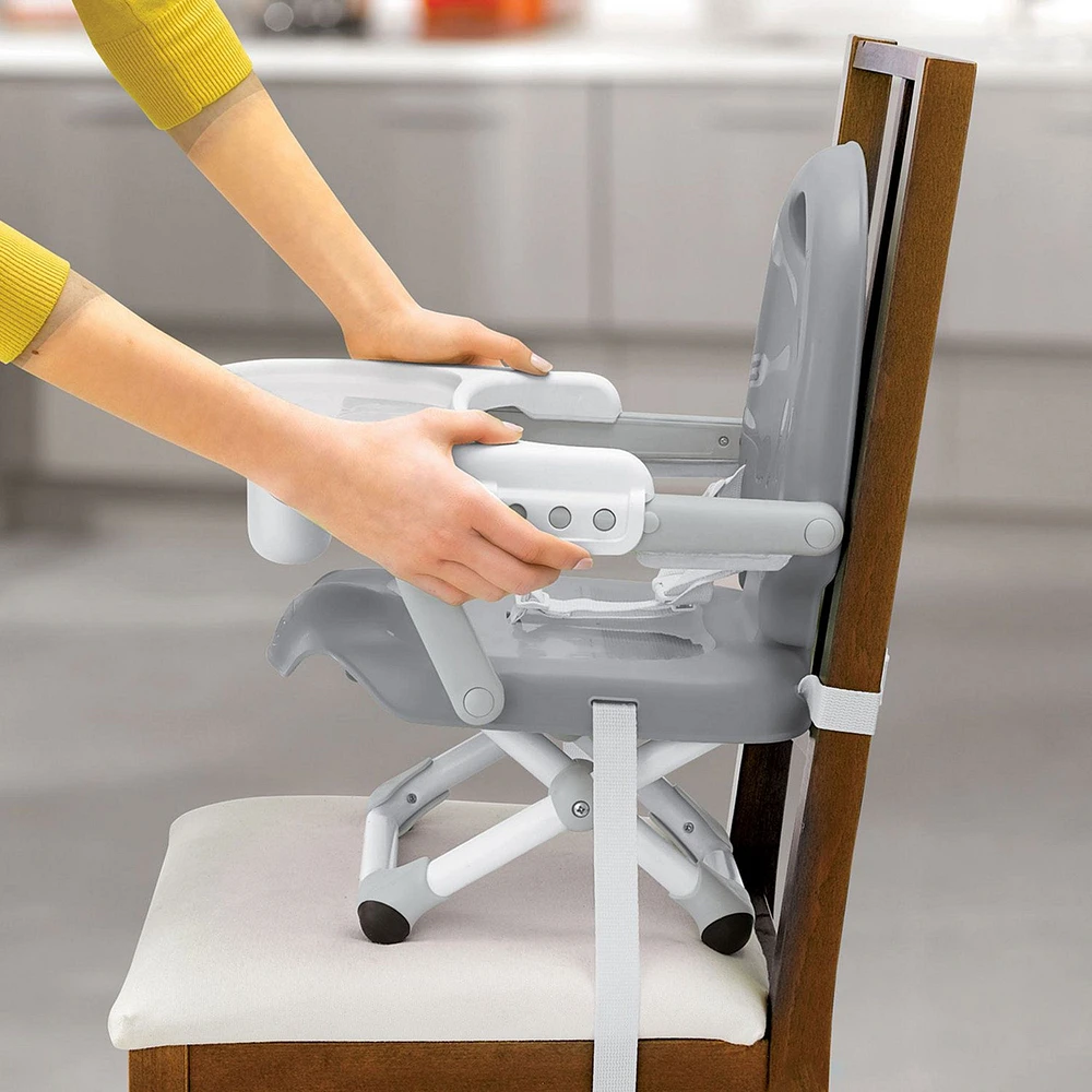 Pocket Snack Booster Seat - Grey