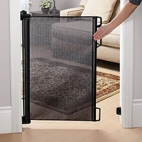 Safety Gate Retractable - Black