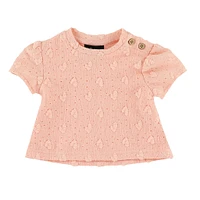 T-Shirt Oeuillets Prairie3-24mois