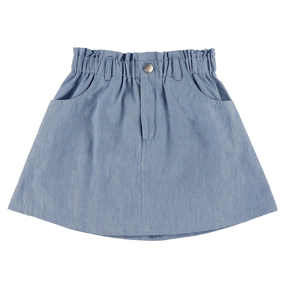 Meadow Chambray Skirt 2-8y