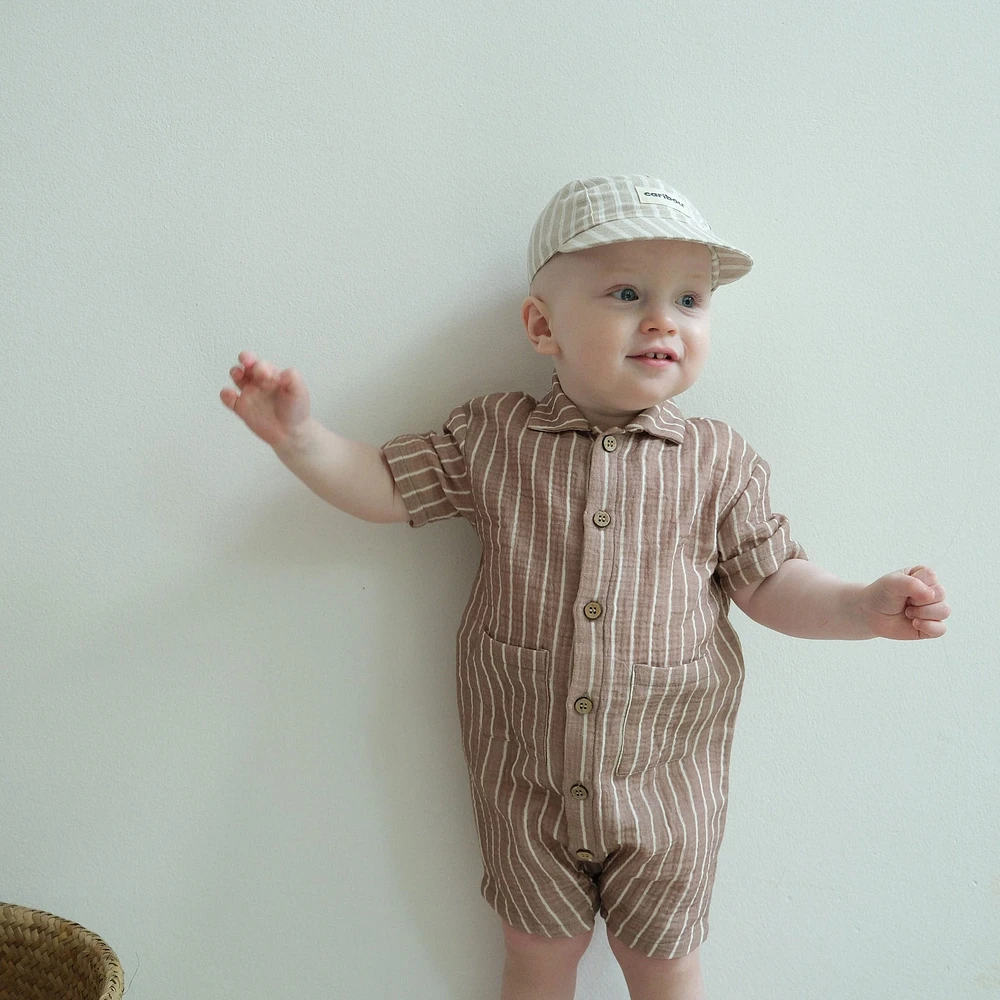 Horizon Muslin Romper 3-24m