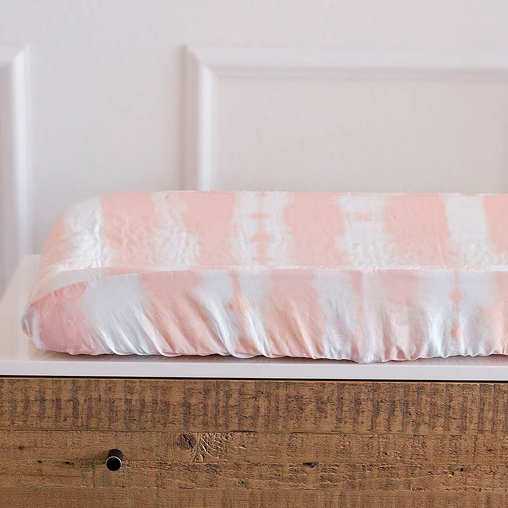 Housse de Matelas à Langer Parker - Rose tie-dye