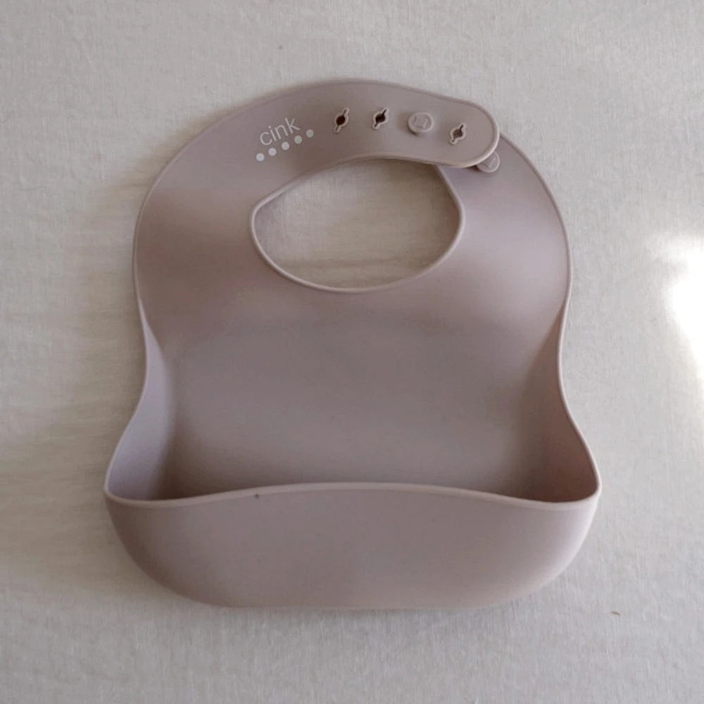 Bavoir en Silicone - Fog
