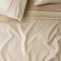 Ensemble Draps Lit Double - Beige