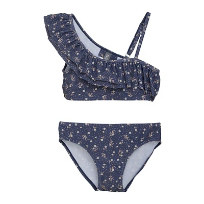 Bikini Volant Fleurs 4-12ans