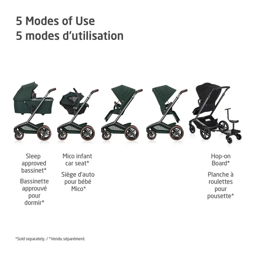 Fame Stroller - Twillic Green