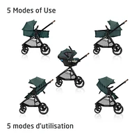 Zelia Luxe 5-in-1 Modular Travel System