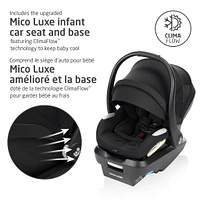 Système de Voyage Zelia Luxe 5 en 1 - New Hope Black