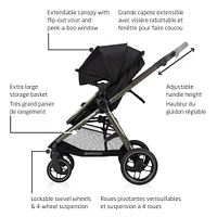 Système de Voyage Zelia Luxe 5 en 1 - New Hope Black