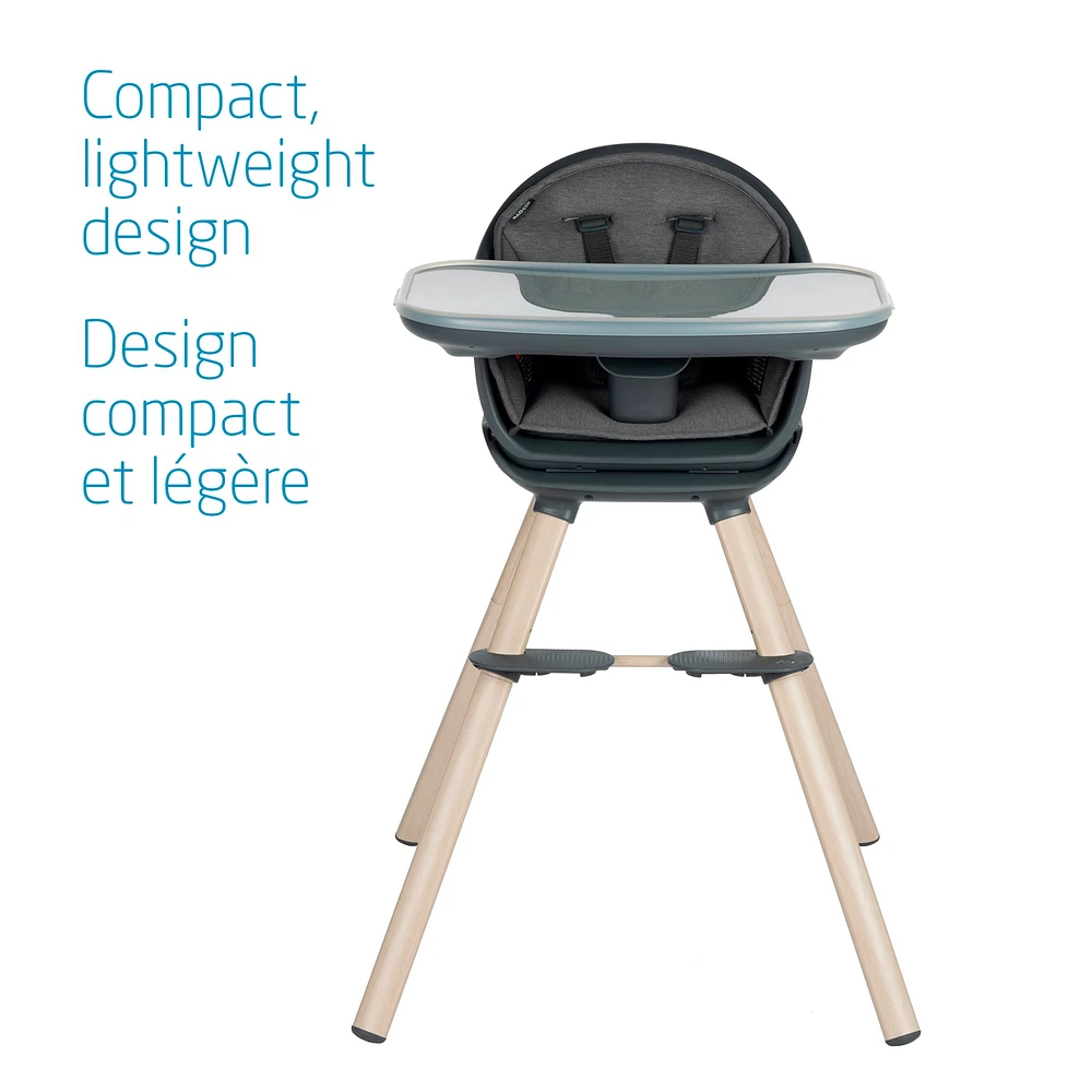 Chaise Haute Moa 8-en-1 - Beyond Graphite