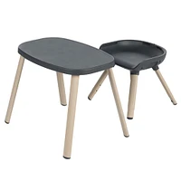 Chaise Haute Moa 8-en-1 - Beyond Graphite