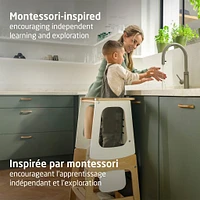 Tour Apprentissage Toucan 3en1 - Naturel / Blanc