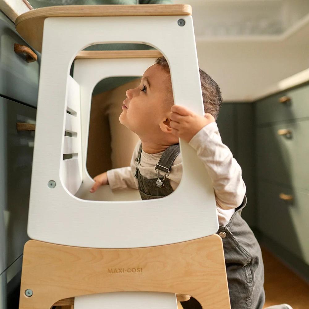 Tour Apprentissage Toucan 3en1 - Naturel / Blanc