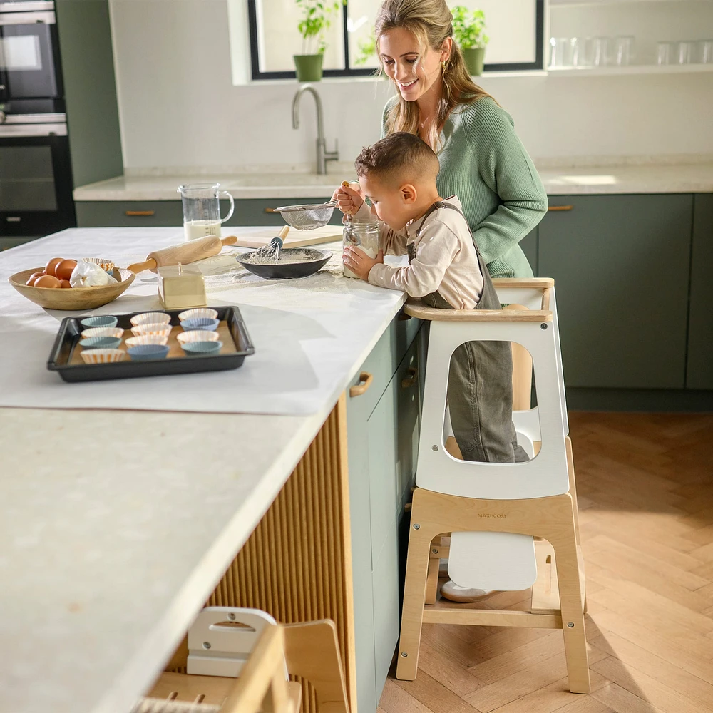 Tour Apprentissage Toucan 3en1 - Naturel / Blanc
