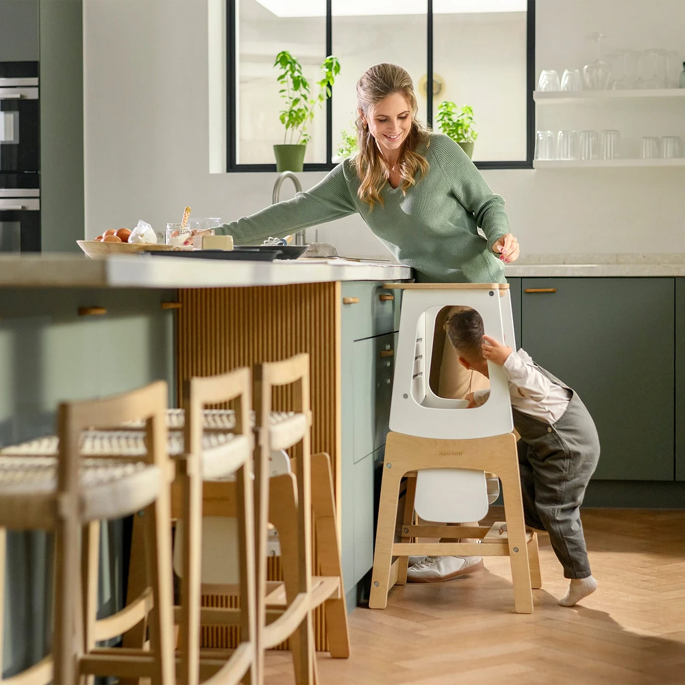 Tour Apprentissage Toucan 3en1 - Naturel / Blanc