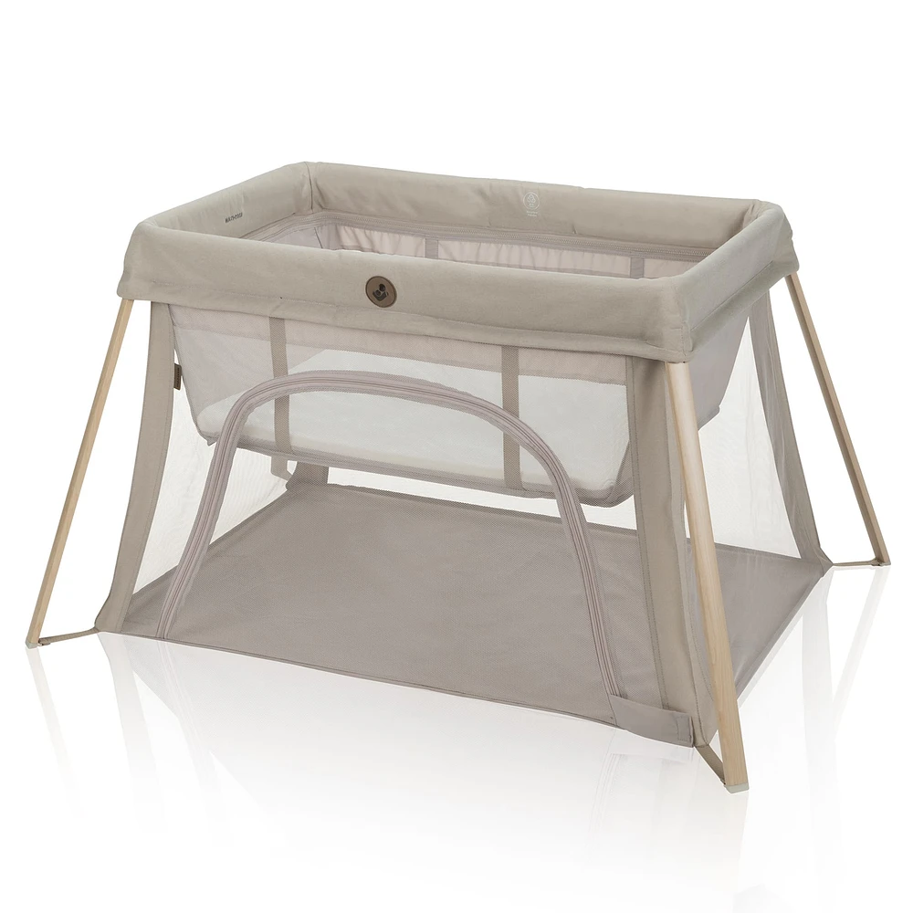 Parc Lit de Voyage pour Bébé Calao Light - Classic Avoine