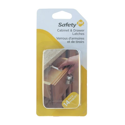 Loquet Pour Armoire ou Tiroir Paquet de 14
