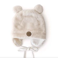 Teddy bear gift box for baby (4 accessories) - Cream 0-6M
