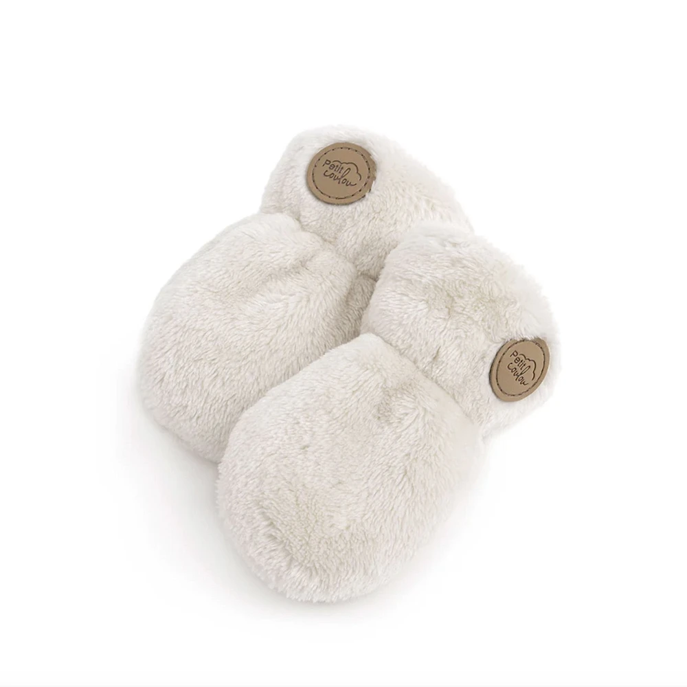 Teddy bear gift box for baby (4 accessories) - Cream 0-6M