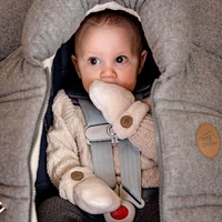 Mittens Onyx Black 0-6m