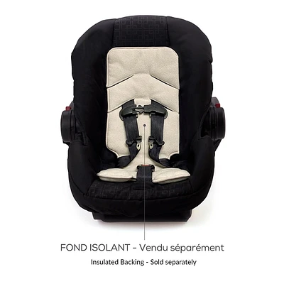 Winter Car Seat Cover - Wool Collection - Chocolate