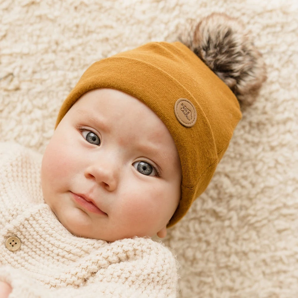 Tuque Pompon 0-6mois