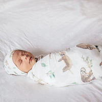 Top Knot Hat 0-4m - Noah 