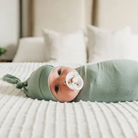 Top Knot Hat 0-4m
