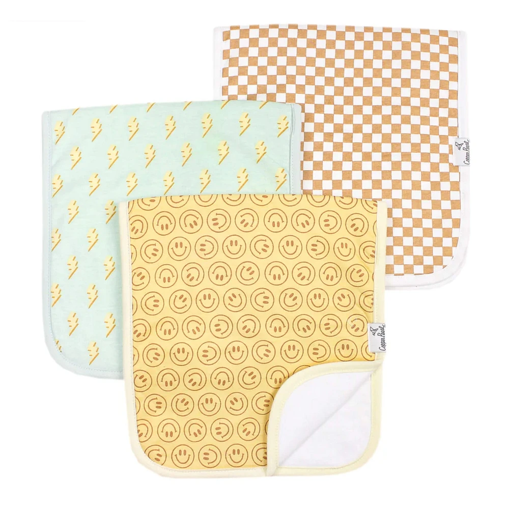 Burp Cloths Set of 3 - Rad