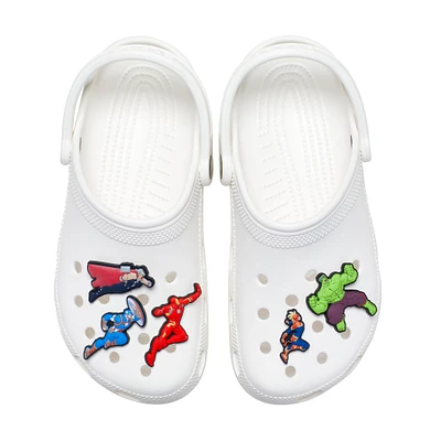 Paquet de 5 Jibbitz Avengers