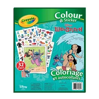 Coloriage Et Autocollants Lilo et Stitch
