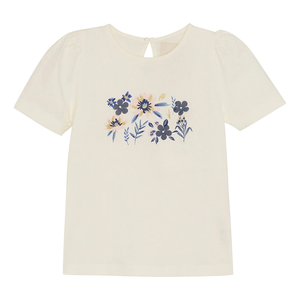 T-shirt Fleurs 2-6ans