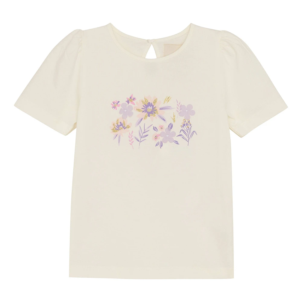 T-shirt Fleurs 2-6ans