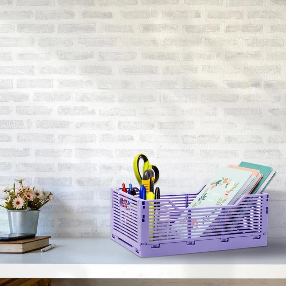 Storage Basket Purple