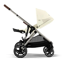 Gazelle S Stroller - Taupe Frame with Seashell Beige Seat