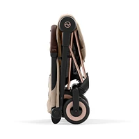 Coya Stroller - Rose Gold Frame with Sepia Beige Seat
