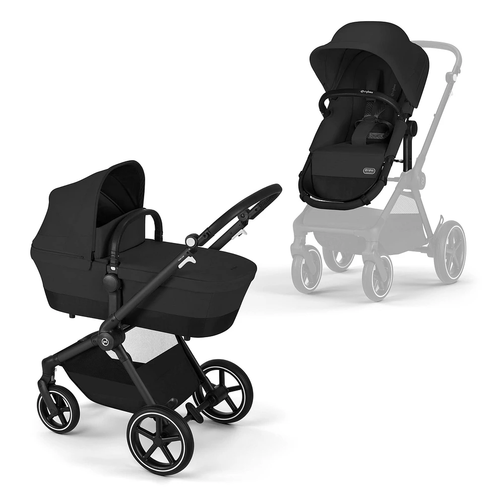 EOS Lux 2-in-1 Stroller - Moon Black