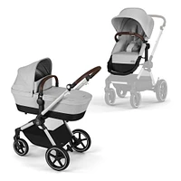 Poussette 2-en-1 EOS Lux - Gris Lava