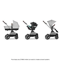 Poussette 2-en-1 EOS Lux - Gris Lava