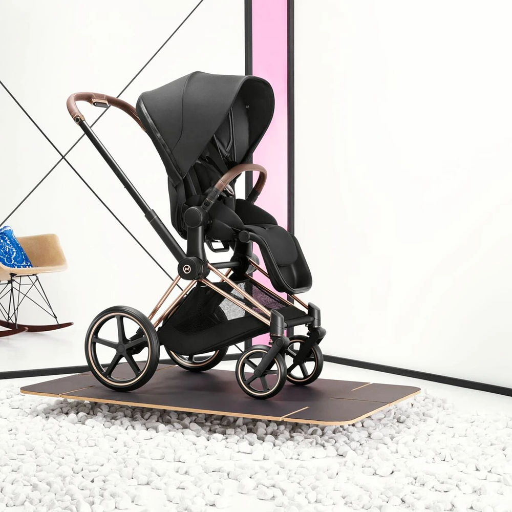 Poussette Priam - Rosegold Brun
