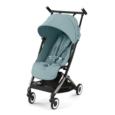 Poussette Libelle - Taupe / Bleu Pâle